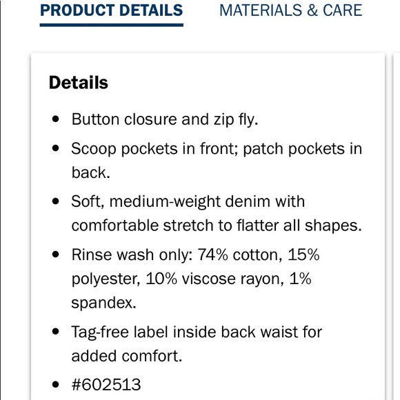 NWT! Old Navy ROCKSTAR Ankle Length Skinny - Picture 7 of 7